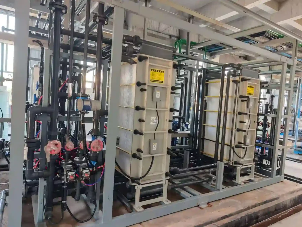 Electrodialysis for RO Concentrate Management in Steel Wastewater ZLD